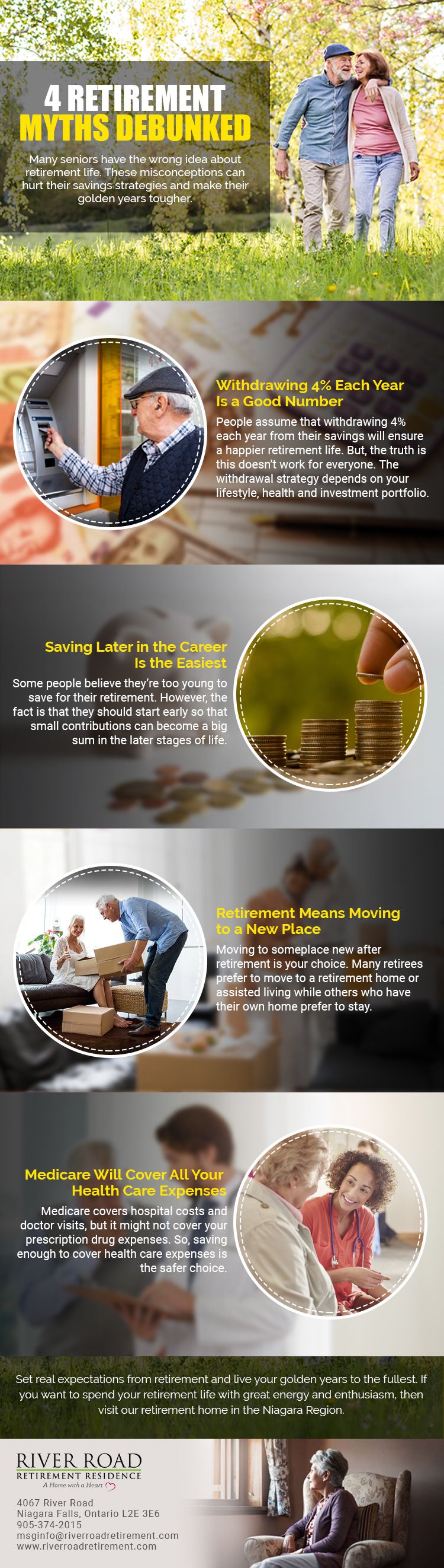 4 RETIREMENT MYTHS DEBUNKED