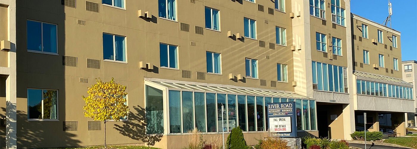 River Road Retirement Residence - Building Banner