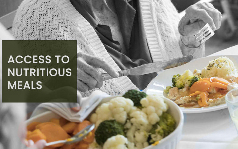 Nutritious Meals in river road retirement residence